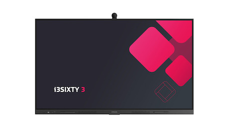 i3 Technologies i3SIXTY 3 65" Digitales Flipchart mit Google EDLA | i3STUDIO und Wandhalterung