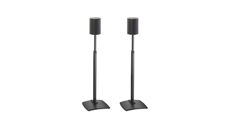 Sanus Höhenverstellbarer Lautsprecherständer für Sonos Era 100 (Pair), schwarz
