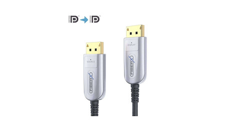 8K DisplayPort 2.0 AOC Glasfaserkabel, 30.0m