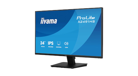 iiyama ProLite X2491HS-B1 24″ Full-HD-IPS-Monitor mit 120-Hz-Bildwiederholfrequenz und vierseitig sc