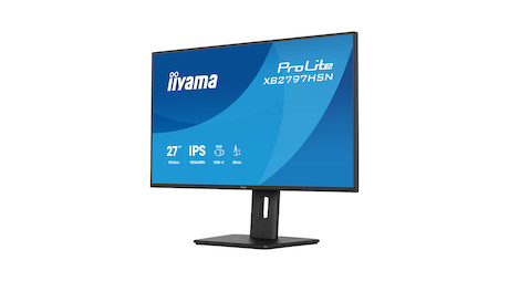 iiyama ProLite XB2797HSN-B1 27″Full-HD-Monitor mit USB-C-Docking und LAN-Anschluss