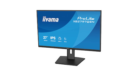 iiyama ProLite XB2797QSN-B1 27″ QHD-Monitor mit USB-C-Docking und LAN-Anschluss