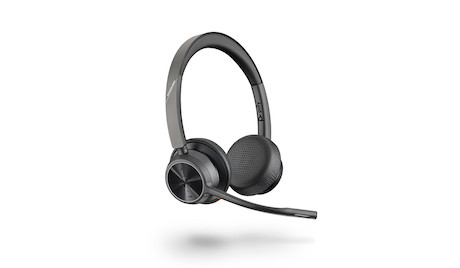 Poly Voyager 4320 USB-A Headset +BT700 Dongle - Kabellos - Büro/Callcenter - 20 - 20000 Hz - 122 g -