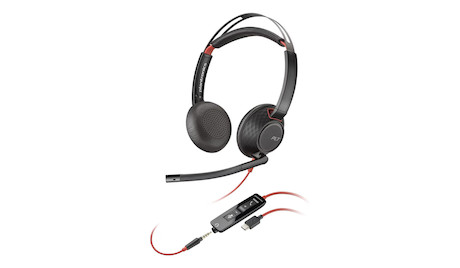 Poly Blackwire 5220 USB-C Headset - Headset - 20 KHz