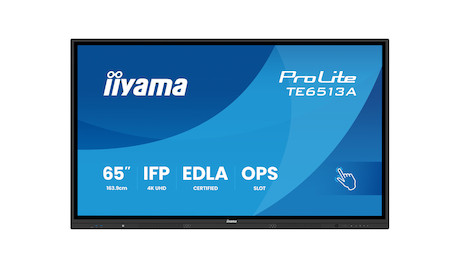 iiyama Prolite TE6513A-B2AG 64.5" interaktives und Google EDLA-zertifiziertes Display