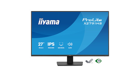 iiyama ProLite X2791HS-B1 27" Monitor mit IPS-Panel-Technologie, 120 Hz Bildwiederholfrequenz und Ey