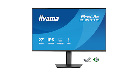 iiyama ProLite XB2791HS-B1 27" Monitor mit IPS-Panel-Technologie, 120 Hz Bildwiederholfrequenz, eine