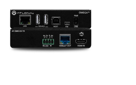Atlona AT-OME-EX-TX HDBaseT Transmitter, USB 2.0 - Demoware