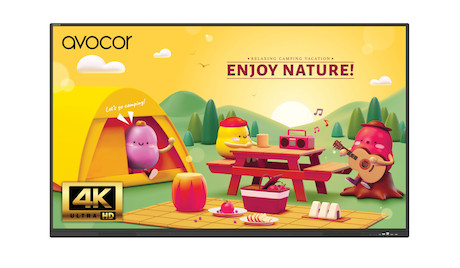Avocor AVS-8610 S-Serie 86" 4K-IR-LED-Interaktivdisplay für moderne Bildungsräume