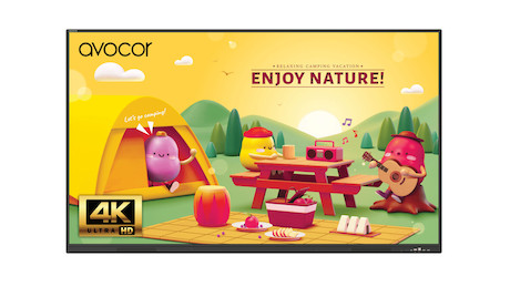 Avocor AVS-7510 S-Serie 75" 4K-IR-LED-Interaktivdisplay für moderne Bildungsräume
