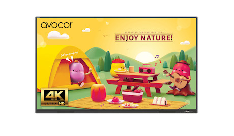 Avocor AVS-6510 S-Serie 65" 4K-IR-LED-Interaktivdisplay für moderne Bildungsräume