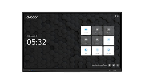 Avocor AVE-6550 E-50 Serie 65" 4K IR-LED-Interaktivdisplay für smarte Zusammenarbeit