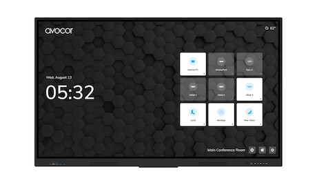 Avocor AVE-8650 E-50 Serie 86" 4K IR-LED-Interaktivdisplay für smarte Zusammenarbeit