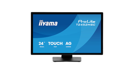 iiyama ProLite T2452MSC-B2AG 24" DeepContrast-PCAP+-Touchscreen-Monitor mit 10-Punkt-Touchscreen