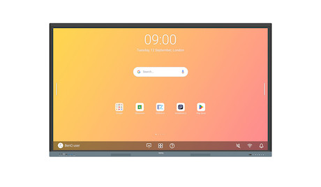 BenQ Board Essential RE7504 4K 75" interaktives Display mit EDLA-Zertifizierung