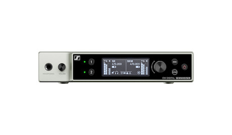 Sennheiser EW-DX EM 2 DANTE Zweikanal-Dante®-Empfänger (U1/5)