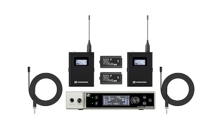 Sennheiser EW-DX MKE 2-835-S SET Digitales drahtloses Lavalier-/ Handheld-Set (Y1-3)