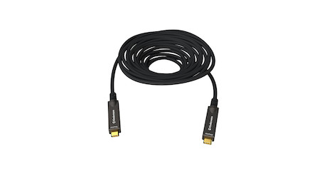 Kindermann USB 3.2 Gen2 AOC USB-C Kabel, 10 m (St/St)