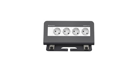 Kindermann CablePort desk² 4-fach 4 x Strom