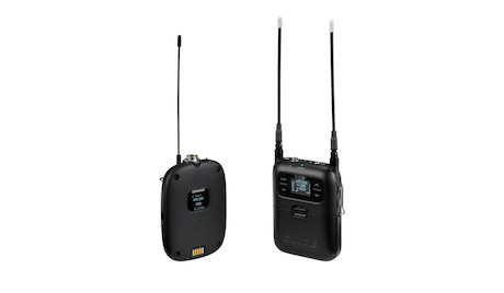 Shure SLXD15+ mobiles digitales Drahtlossystem mit SLXD5+ Drahtlosempfänger und SLXD1+ Taschensender