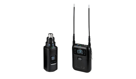Shure SLXD35+ Mobiles digitales Drahtlossystem mit SLXD3+ Aufstecksender, Frequenzband: S50