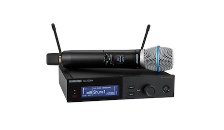 Shure SLXD24+/B87A Digitales Drahtlossystem mit Beta® 87A Handsender (Kondensator, Supernierencharak