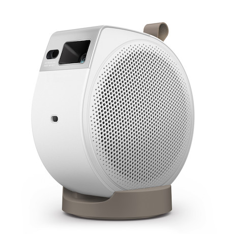 BenQ GV32 Tragbarer Full HD Beamer mit 360° Projektion und Smart TV - Demoware Gold
