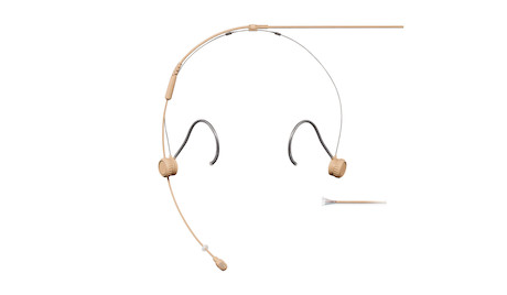 Shure TH53 TwinPlex™ Subminiatur-Headset - mit offenem Kabelende, Farbe: Beige