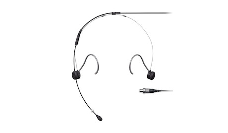 Shure TH53 TwinPlex™ Subminiatur-Headset - mit LEMO3 Stecker, Farbe: Schwarz