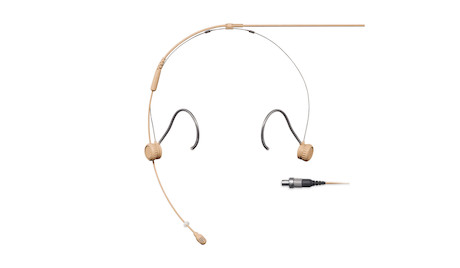 Shure TH53 TwinPlex™ Subminiatur-Headset - mit LEMO3 Stecker, Farbe: Beige