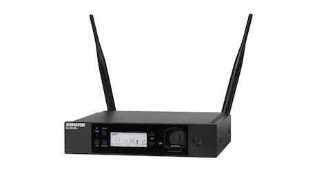 Shure GLXD4R+ Digitaler Dualband-Empfänger im Halb-19-Zoll-Format
