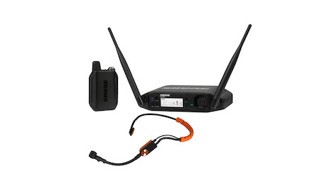 Shure GLXD+ digitales Funksystem mit SM31 Headset-Mikrofon, EU, Frequenzversion: Z4
