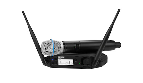 Shure GLXD24+ B87A Handsender System, EU, Frequenzversion: Z4