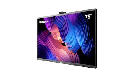 Hisense 75WM6FE-A 75” Touch Display GoBoard Live Pro mit Android 13 und 4K-Kamera
