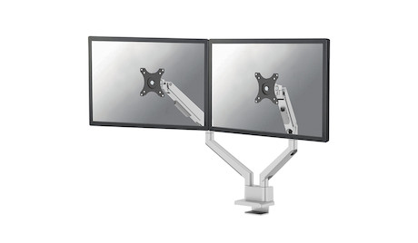 Neomounts Next Slim Desk Mount double display