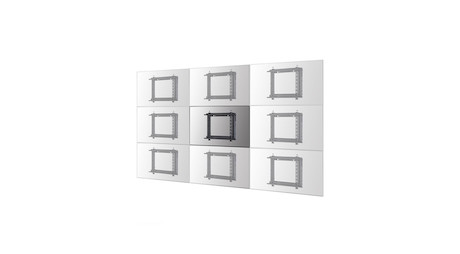 Neomounts WL95-800BL1 Videowall-Wandhalterung 42-70" - Pop-Out - max 35 kg - 35 kg - 106,7 cm (42")