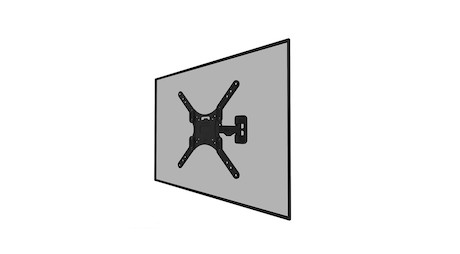 Neomounts WL40-540BL14 TV-Wandhalterung 32-55" - volle Bewegung - einfache Installation - 100 x 100