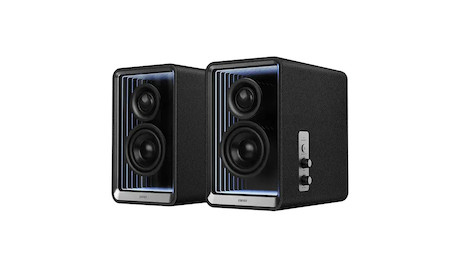 EDIFIER QR65 Desktop-Lautsprecher mit Bluetooth-Konnektivität, schwarz