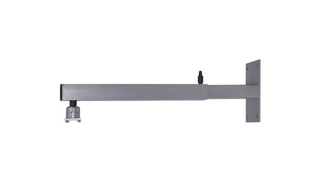PeTa STANDARD Wandhalterung für Half Coupler M10, 40 - 70 cm mit selbsthemmendem Kugelgelenk