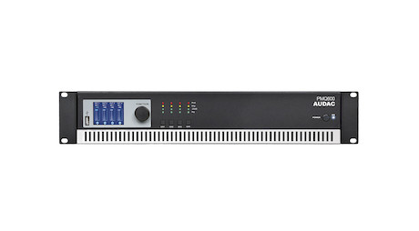 Audac PMQ600 WaveDynamics Vierkanal-Leistungsverstärker 70/100 V