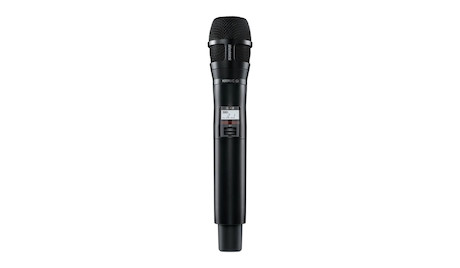 Shure QLXD2 Handsender mit N8C Mikrofonkapsel, Frequenzband: G51