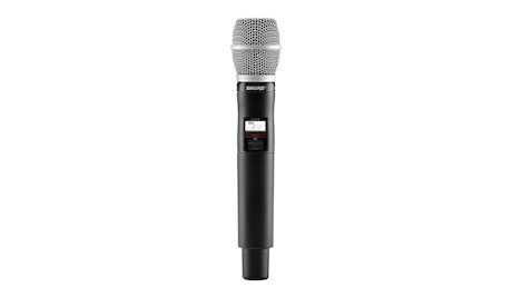 Shure QLXD2 Handsender mit SM86 Mikrofonkapsel, Frequenzband: H51