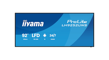 iiyama ProLite LH9252UWS-B1AG ein professionelles 92” 5K Display