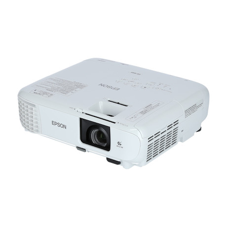 Epson EB-W49 Beamer mit hoher Farbhelligkeit, Keystone-Korrektur und HD Ready für Business-Anwendung