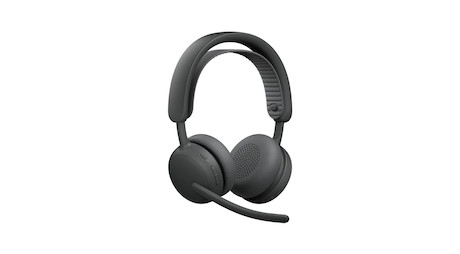Logitech Zone Wireless 2 ES for Business - kabelloses Dual Headset mit adaptiver Hybrid-ANC | Grafit