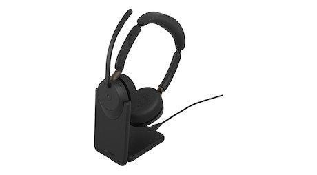 Jabra Evolve3 65 - schnurloses Dual USB-A Headset mit ANC | zertifiziert für UC-Plattformen | mit La