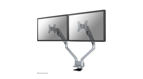 Neomounts FPMA-D750DSILVER Monitorarm 10-32" - Gasfeder - Topfix - Klemme/Durchführung - 8 kg - 25,4