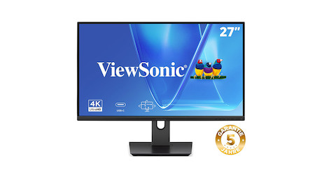 ViewSonic VG2719U-4K 27 "4K UHD USB-C-Monitor mit Dual-Lautsprechern