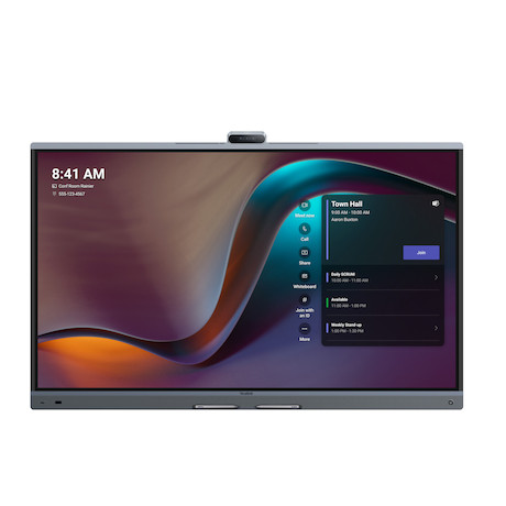 Yealink MeetingBoard Pro 86 86" 4K All-in-One-Lösung mit Touch Screen, 3 x 50MP-Kamera und 16-MEMS M