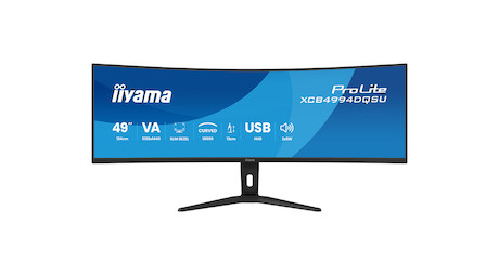 iiyama ProLite XCB4994DQSU-B1 49" Dual-QHD-Monitor mit curved Bildschirm